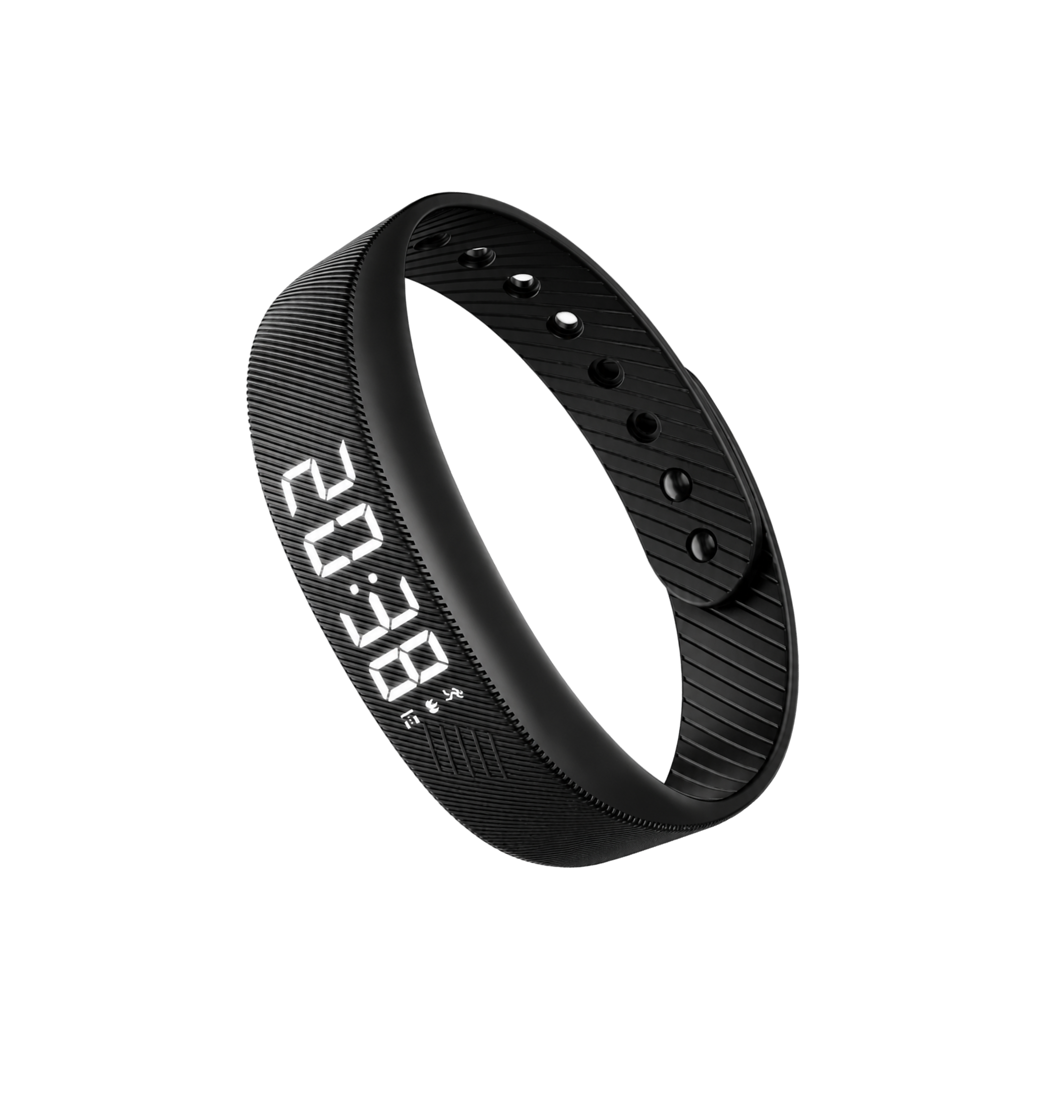 Pulsera BIVRA flotando sobre ondas de vibración